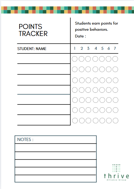 points tracker
